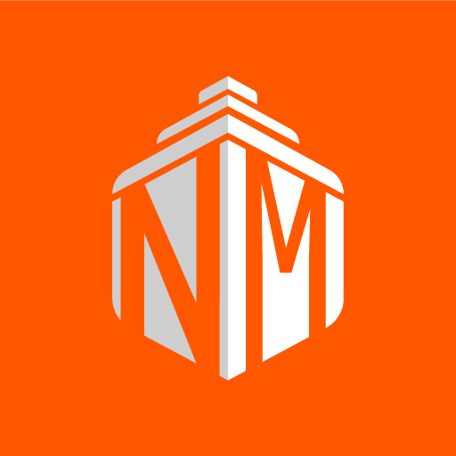 رنگپذیری لوگو Nova Manor در رنگ نارنجی